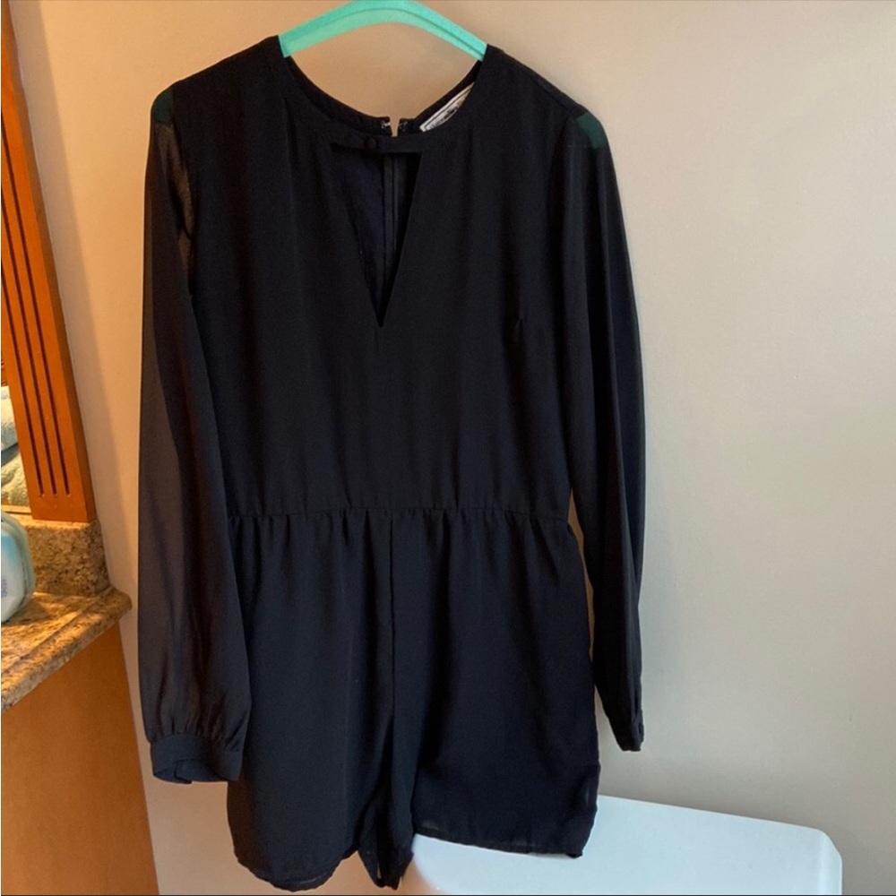 Abercrombie & Fitch Black Romper